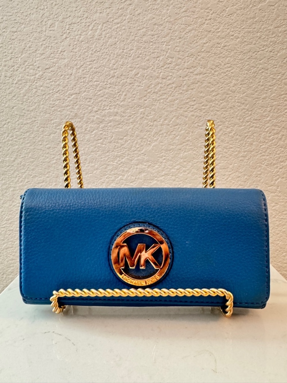 Michael Kors Fulton Pebble Leather Wallet